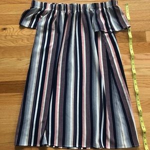 Ultra Flirt Off Shoulder Dress